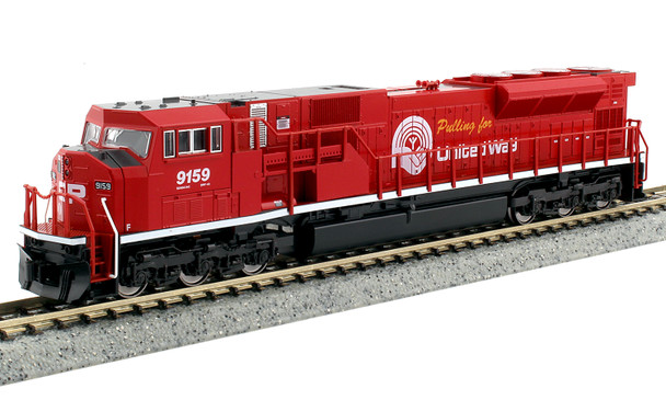 KAT1765628DCC N Scale Canadian Pacific Pulling for United Way EMD SD90-43MAC No.9159 Model Train
