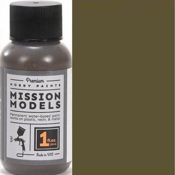MMP139 1 oz Hobby Acrylic Paint, Dunkelbraun RAL 7017