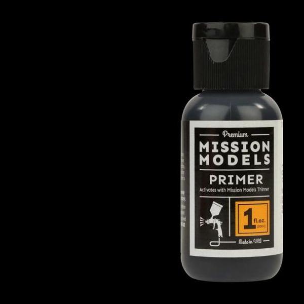 MMPGBB001 1 oz Low Odor Water-Based Primer, Gloss Black Base for Chrome