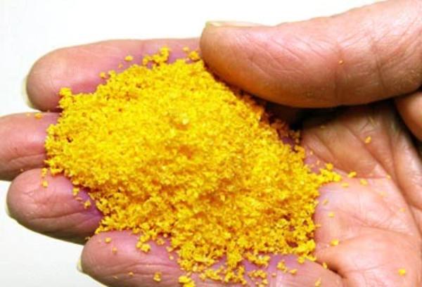 Picture of Scenic Express SEX6323 24 oz Aspen Super Leaf Flake - Yellow