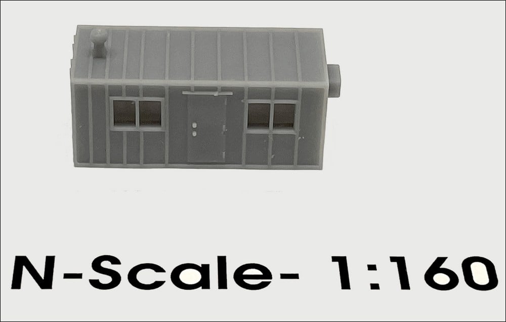 TCPPPM30000 20 ft. N-Scale Container Construction Office