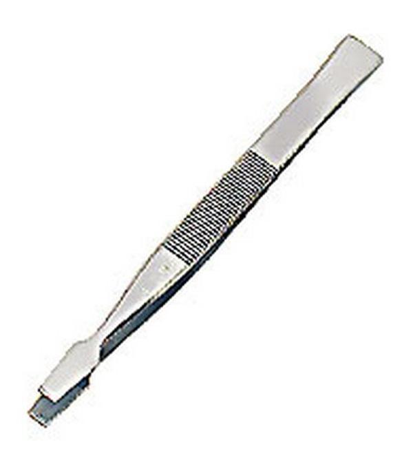 Zona ZON37543 4.5 in. Flat Blade Tweezer