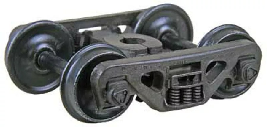 KAD1560 HO Scale Barber S2 70T ACL Roller Bearing Trucks Wheels