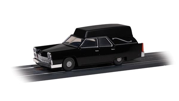 BAC42742 Station Wagon Hearse 3-Rail Williams E-Z Street Model Car, Black