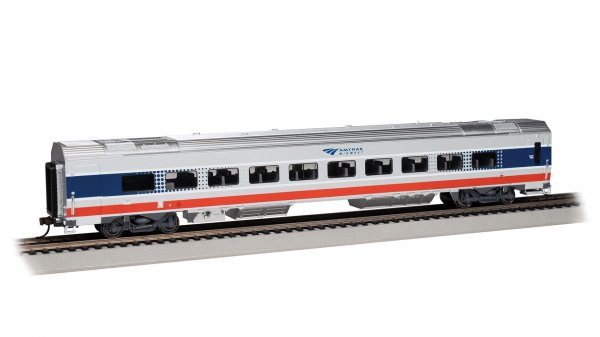BAC74504 HO Scale Siemens Venture Coach Amtrak Version Amtrak No. 4015 Midwest Scheme Model Train
