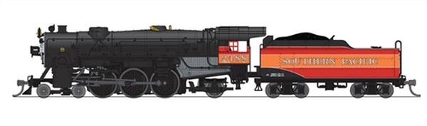 BLI7990 N Scale Southern Pacific 4-6-2 Heavy No. 2491 Model Train
