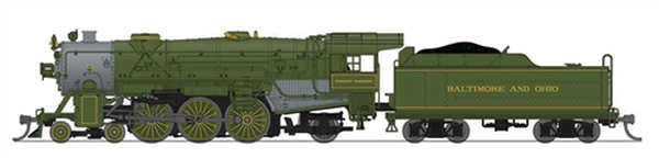 BLI7984 N Scale Baltimore & Ohio 4-6-2 Heavy No. 5314 Model Train