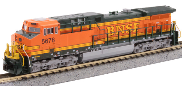KAT1767115 N Scale GE AC4400CW Standard DC BNSF Railway No. 5678 H1 Model Train