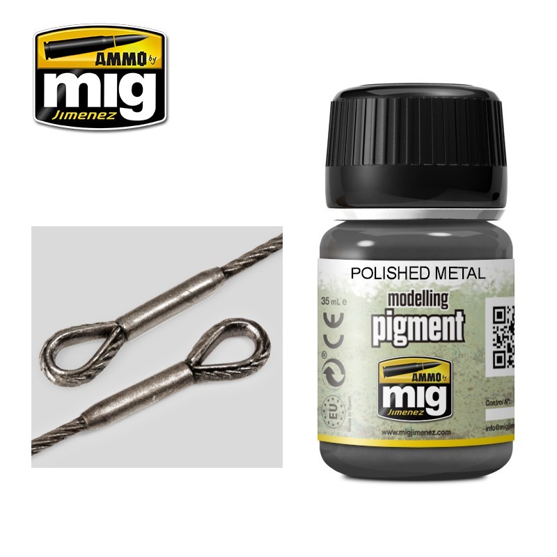 MIG3021 Polished Metal Pigment Paint Powder