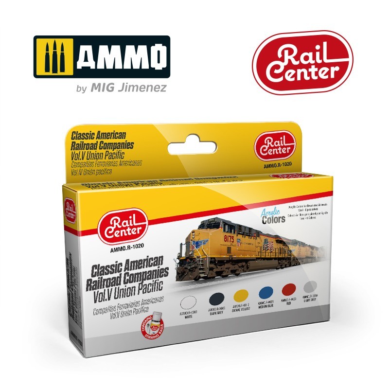MIGR1020 Classic American Model Railroad Companies - Volume-V Union Pacific