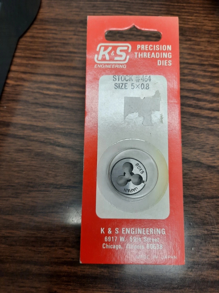 K-S464 5 x 0.8 mm Threading Die