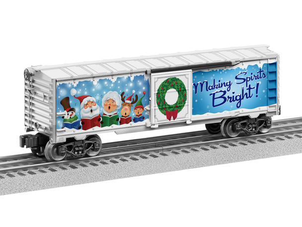 LNL2328250 O Scale Christmas Music Box Car No. 23 Model Train - Blue
