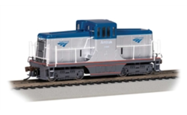 BAC68205 HO Scale GE 44-Ton Switcher Sound & DCC Amtrak No.1000 Model Train