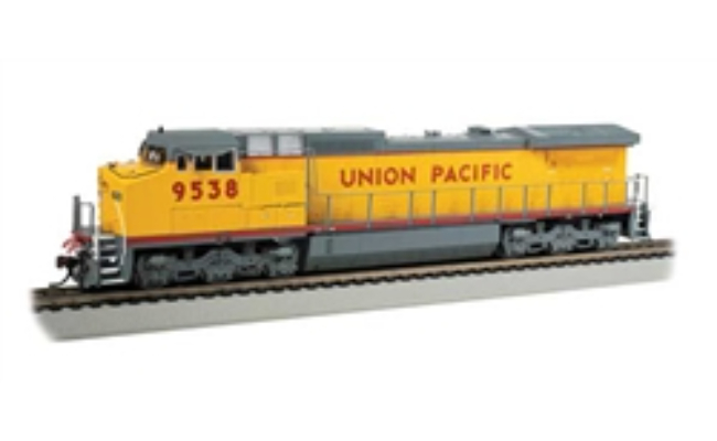 BAC68514 HO Scale GE Dash 8-40CW Sound & DCC Union Pacific 9358 Model Train