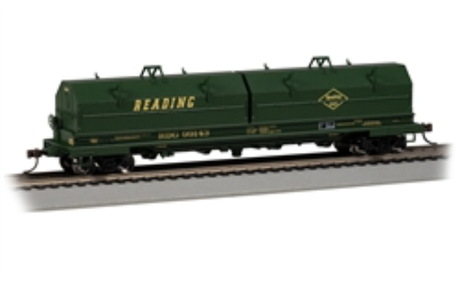 BAC71427 55 ft. HO Scale Coil Car with Angled Hoods & Load Reading No.99143 Model Train
