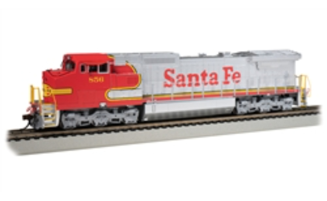 BAC68511 HO Scale GE Dash 8-40CW Sound & DCC Santa Fe 856 Model Train