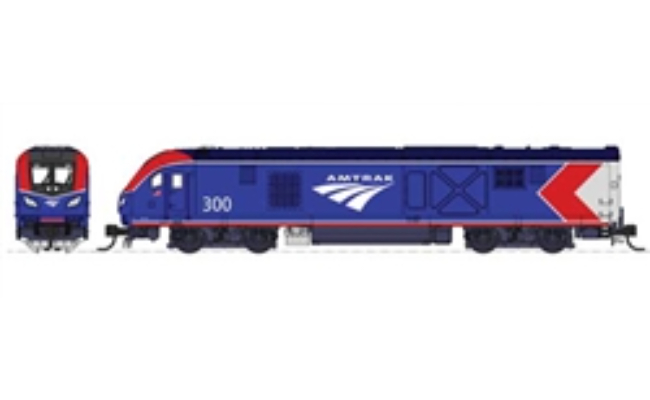 KAT1766053S N Scale ALC-42 Charger Amtrak Phase VI No.304 DCC Sound Model Train