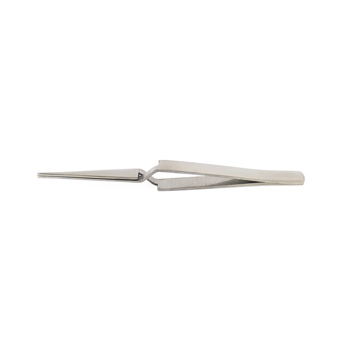 EXL70025 6 in. Reverse Open Tweezers, Silver