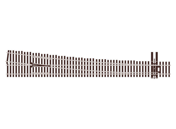 PCOSL-U7081 HO Scale Code 70 Unifrog No.8 Right Hand Turnout Point Model