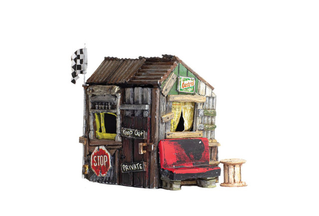 WOO4962 Kids Clubhouse - Built & Ready Landmark Structure - N Scale