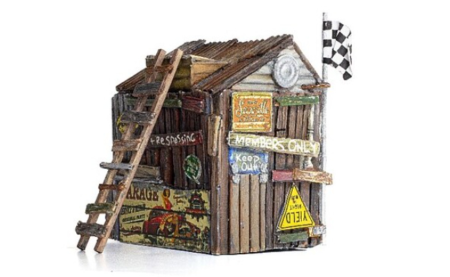 WOO5072 Kids Clubhouse - Built & Ready Landmark Structure - HO Scale