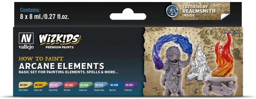 VLJ80258 Arcane Elements Basic Set for Painting