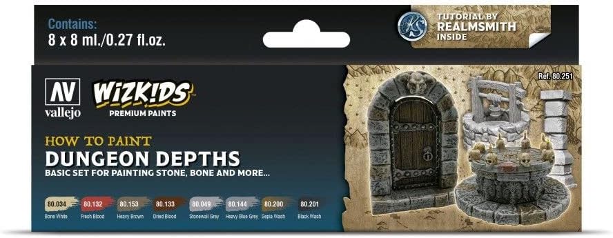 VLJ80251 Dungeon Depths Paint Set