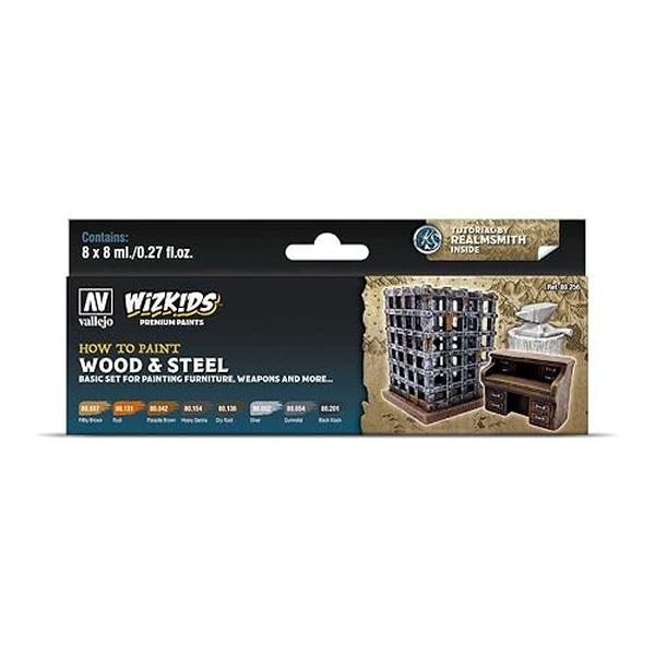 VLJ80256 Wood & Steel Farb Set for Paint