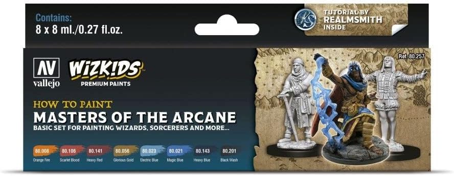 VLJ80257 Masters of The Arcane Paint Color Set