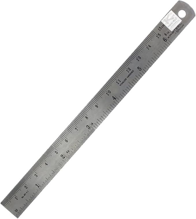 Picture of Vallejo Paint VLJT15003 150 mm Steel Ruler