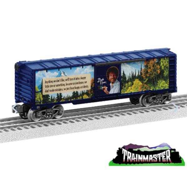 LNL2428220 O Scale Bob Ross Commemorative Steel 3-Rail Boxcar
