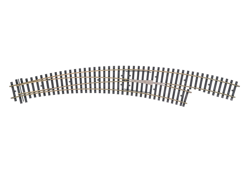 MRK59086 1394 & 1550 mm Radius 1 Scale Right Curved Turnout for Model Trains