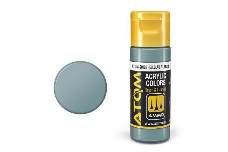 MIG20126 20 ml Acrylic RAL78 Paint Bottle, Hellblau