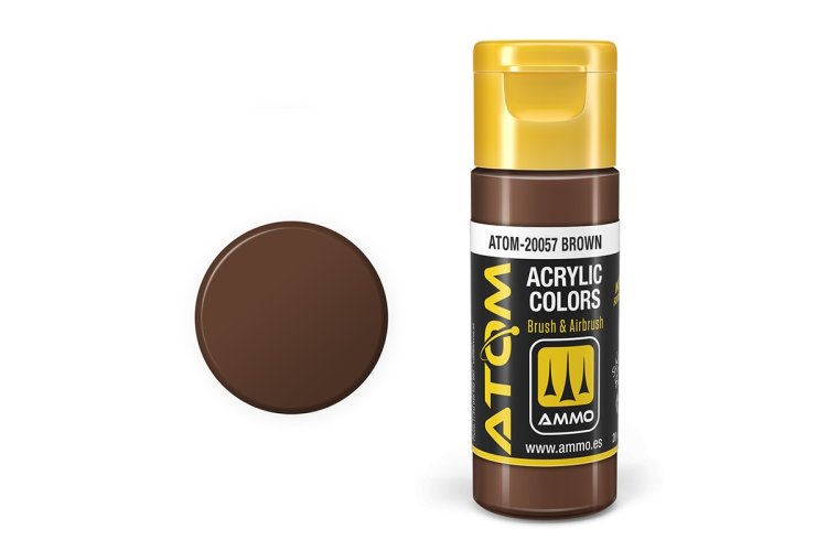 MIG20057 20 ml Acrylic Paint Bottle, Brown