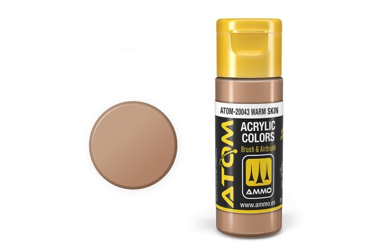 MIG20043 20 ml Acrylic Paint Bottle, Warm Skin