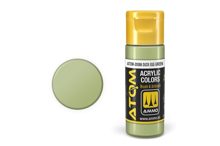 MIG20086 20 ml Acrylic Duck Paint Bottle, Egg Green