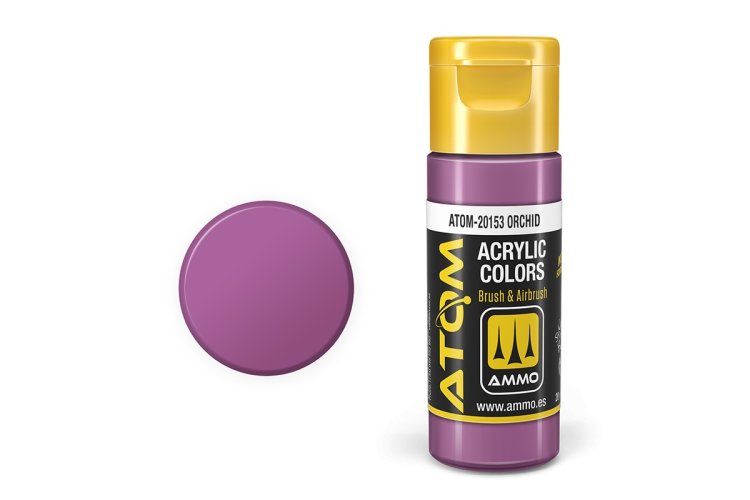 MIG20153 20 ml Acrylic Paint Bottle, Orchid