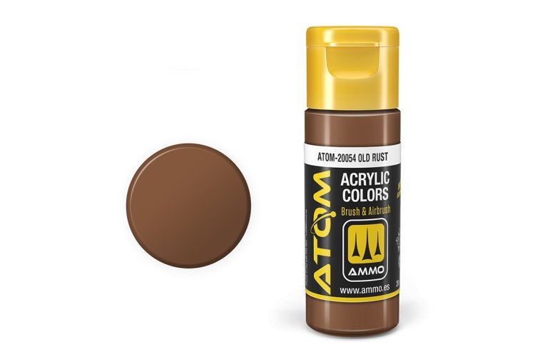 MIG20054 20 ml Acrylic Paint Bottle, Old Rust