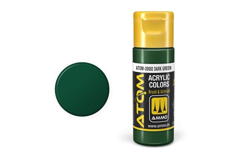 MIG20092 20 ml Acrylic Paint Bottle, Dark Green