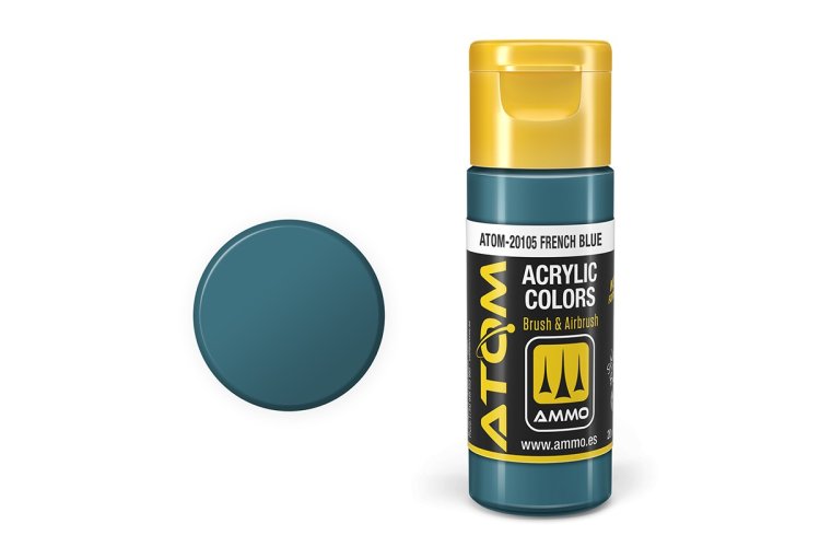 MIG20105 20 ml Acrylic Paint Bottle, French Blue