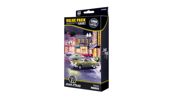 WOO5908 HO Scale Classic Vehicle Value Pack Model Train