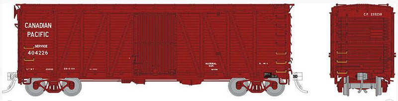 RAP142105 HO Scale USRA Canadian Pacific Service Clone Boxcar Model Train, Pack of 3 -  Rapido