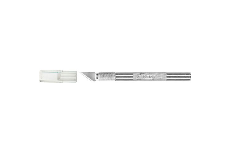 Excel EXL16002 Medium Duty Aluminum Knife Tool, Silver