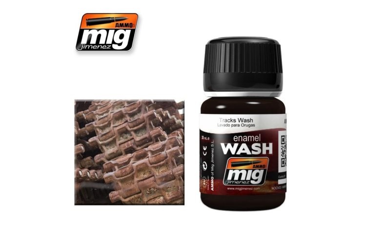 MIG1202 35 ml Streaking Grim Effects Jar Enamel Thinner for Panzer, Gray