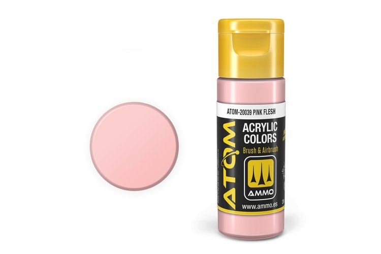 MIG20039 20 ml Acrylic Paint Bottle, Pink Flesh