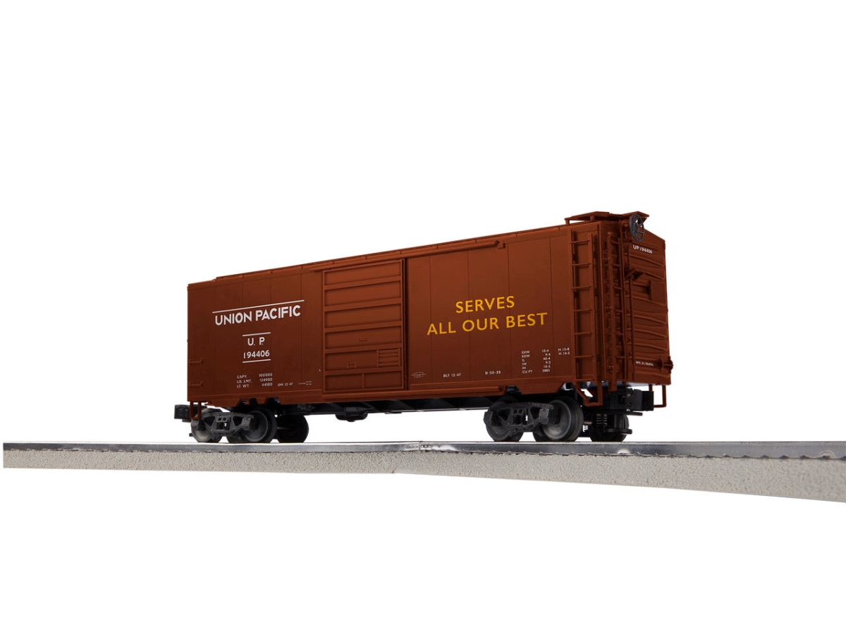 LNL2442020 O Scale Union Pacific WWII PS-1 Box Car Model Train - Pack of 2