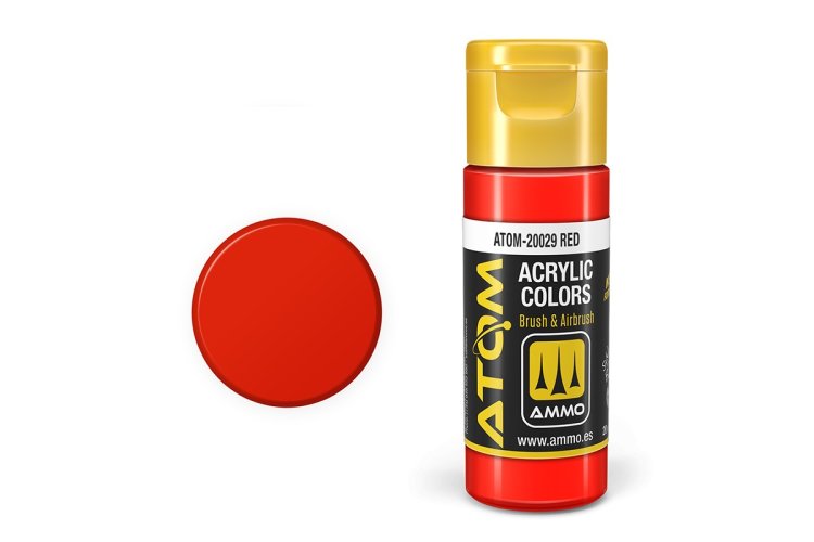 MIG20029 20 ml Acrylic Paint Bottle, Red