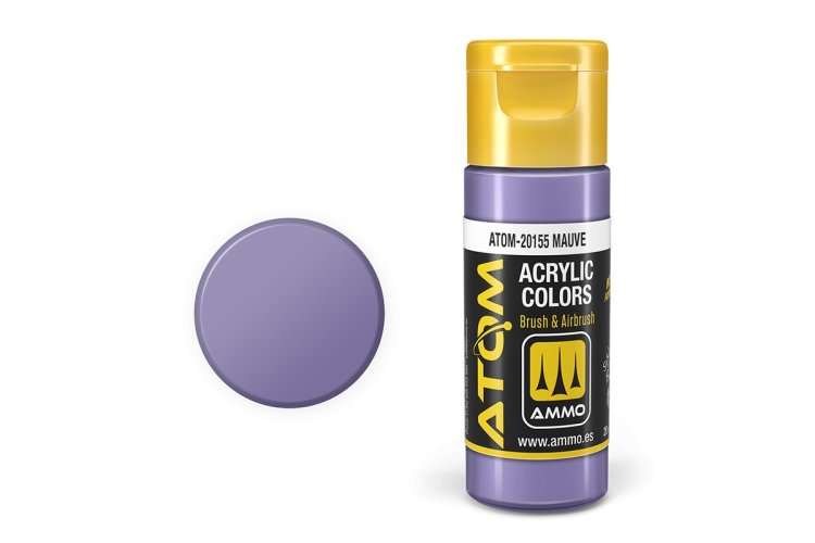 MIG20155 20 ml Acrylic Paint Bottle, Mauve