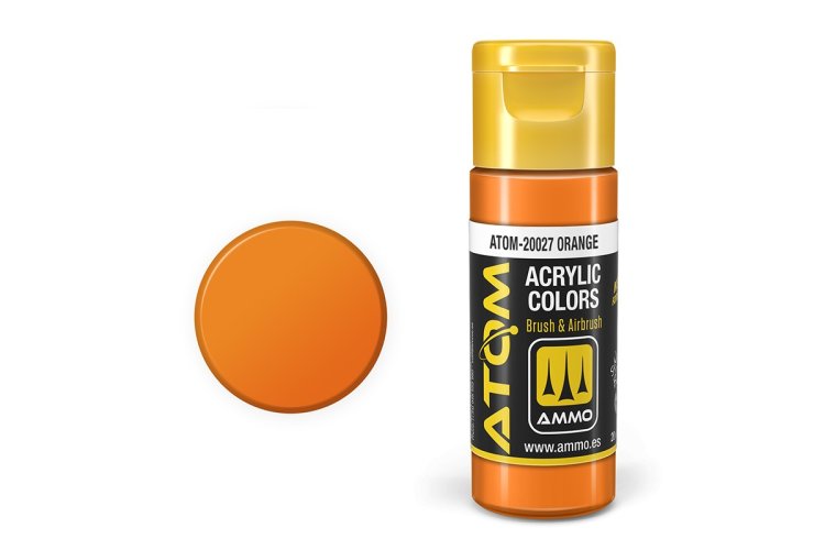 MIG20027 20 ml Acrylic Paint Bottle, Orange
