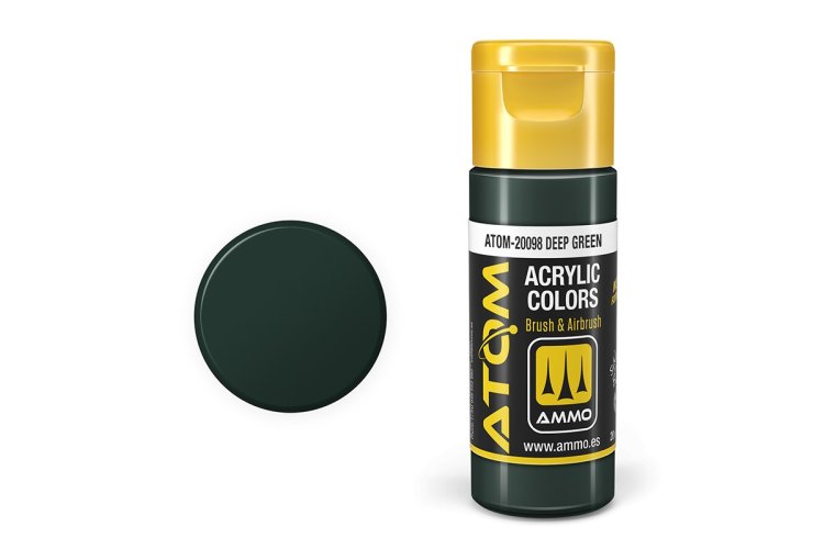 MIG20098 20 ml Acrylic Paint Bottle, Deep Green